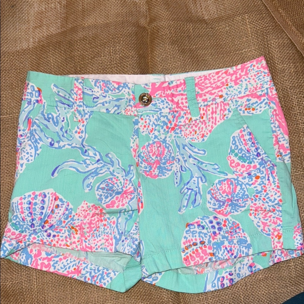EUC Lilly Pulitzer Callahan Shorts